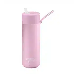 Frank Green Lilac 20oz/595ml Ceramic Bottle Straw