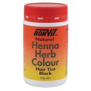 Bonvit Henna Herb Colour Hair Tint Black 100g Media 01 42063.1541590993