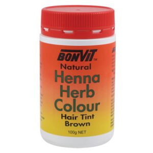 Bonvit Henna Herb Colour Hair Tint Brown 100g Media 01 88514.1541590993