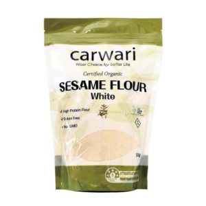 Carwari Organic Sesame Seed White Flour 500g Media 01