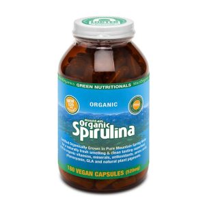 Mountain Organic Spirulina Capsules 180 800x
