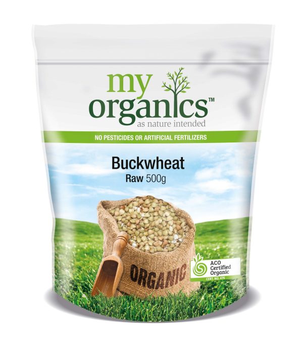 My Organics Retail Doy Pack Buckwheat Raw 500g