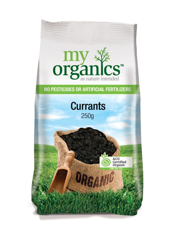 My Organics Retail Pack Currants 250g