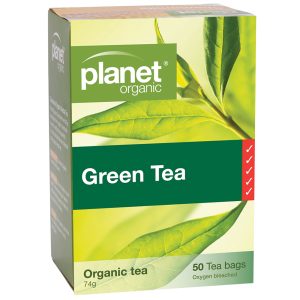 Planet Organic Green Tea X 50 Tea Bags Media 01