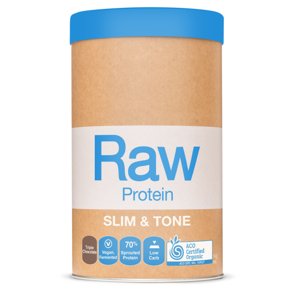 Raw Protein Slim Tone Triple Chocolate 1kg Front 900x