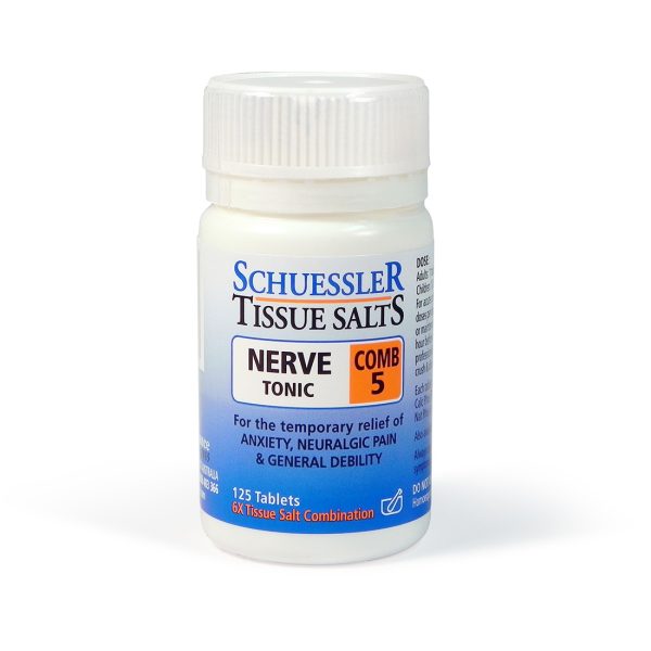 Schuessler Tissue Salts 125 Tablets Comb 5