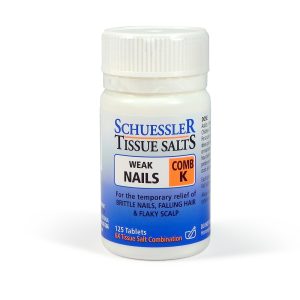 Schuessler Tissue Salts 125 Tablets Comb K