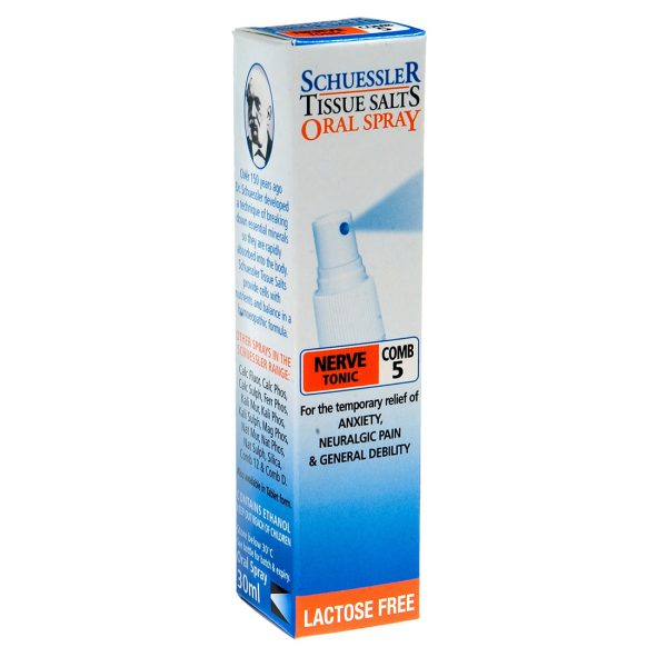 Schuessler Tissue Salts 30ml Spray Comb 5 6x