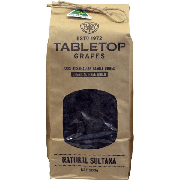 Tabletop Grapes Natural Sultana