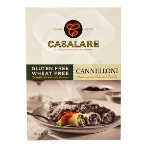 Casalare Gluten Free Wheat Free Cannelloni Shells 125g