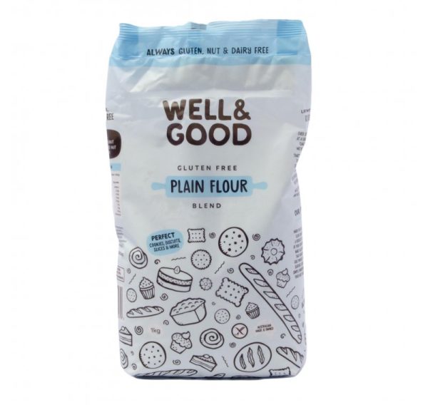 Dry0120 Well And Good Plain Flour 1kg Bag