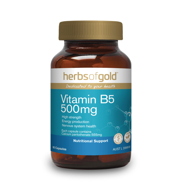 Herbsofgold Vitaminb5 500mg 60c