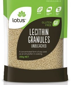 Lotus Granules Lecithin Unbleached 200gm
