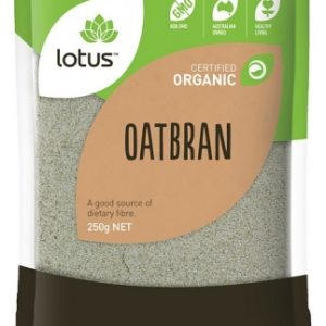 Lotus Organic Oatbran 250gm