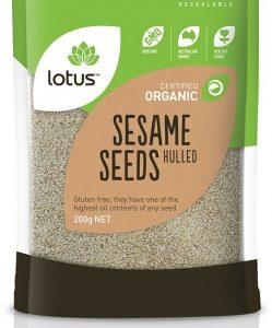 Lotus Organic Sesame Seeds Hulled 200g