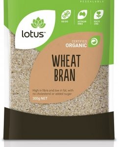 Lotus Organic Wheat Bran 300gm