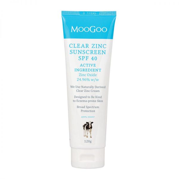 Mg Sun Care Clear Zinc Sunscreen Spf 40 120g 1