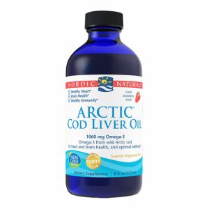 Nordic Naturals Arctic Cod Liver Oil Strawberry Ndcls Front 15903.1611082871