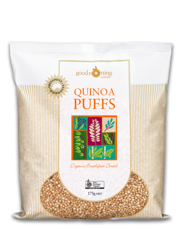 Quinoa Puffs Good Morning Cereals 1