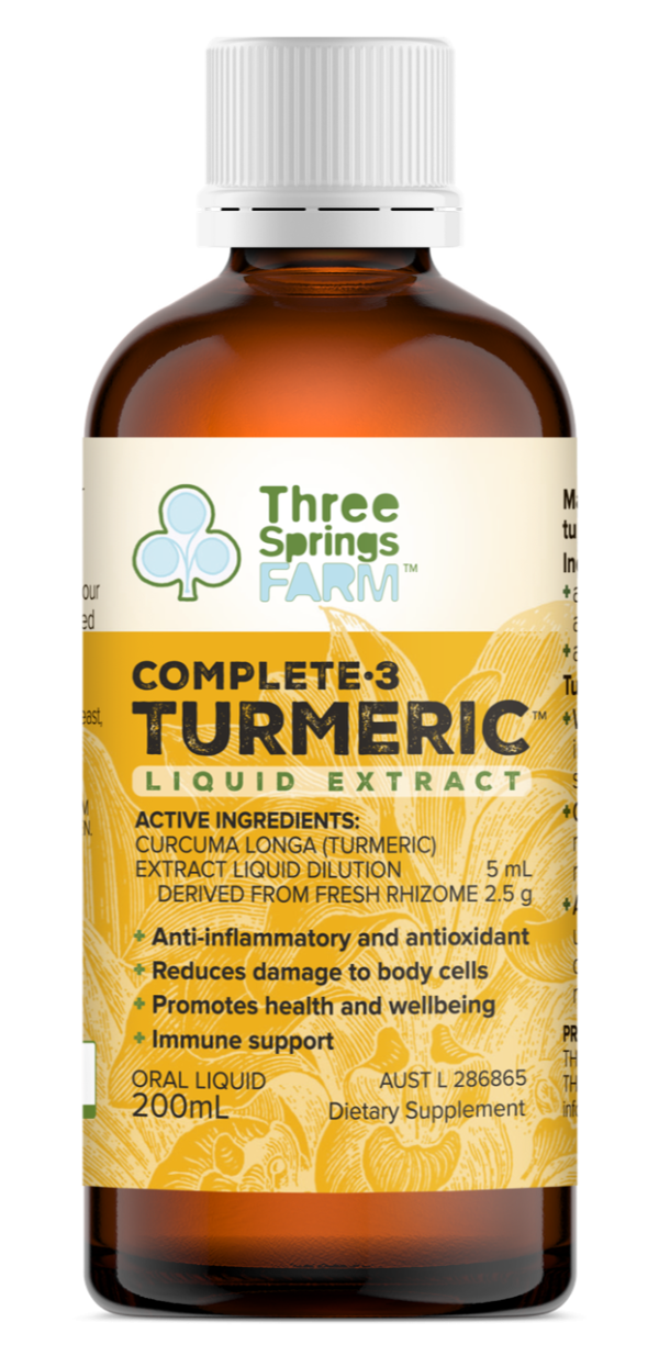 Three Springs Farm Complete3 Turmeric